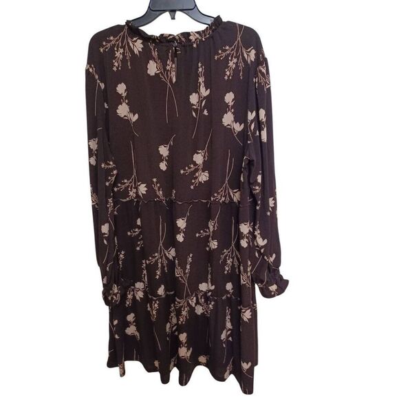 Lularoe Dress Annabelle Long Sleeve Lightweight Color Multi Size 2X - Picture 3 of 3